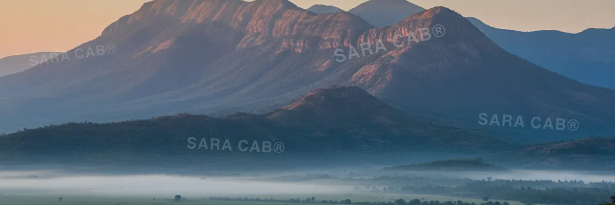 The Velliangiri range rising above the plain west of Coimbatore